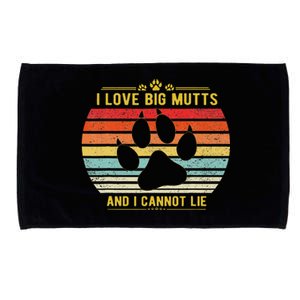 I love Big Mutts and I Cannot Lie life goals puppy funny dog Microfiber Hand Towel