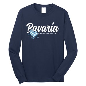 I Love Bavarian Souvenirs Makes My Heart Skip A Beat Bavaria Long Sleeve Shirt