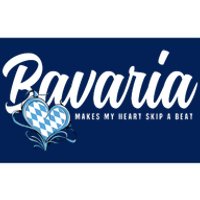 I Love Bavarian Souvenirs Makes My Heart Skip A Beat Bavaria Bumper Sticker