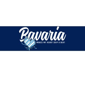 I Love Bavarian Souvenirs Makes My Heart Skip A Beat Bavaria Bumper Sticker