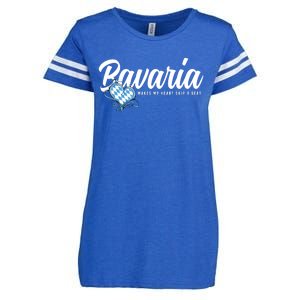 I Love Bavarian Souvenirs Makes My Heart Skip A Beat Bavaria Enza Ladies Jersey Football T-Shirt