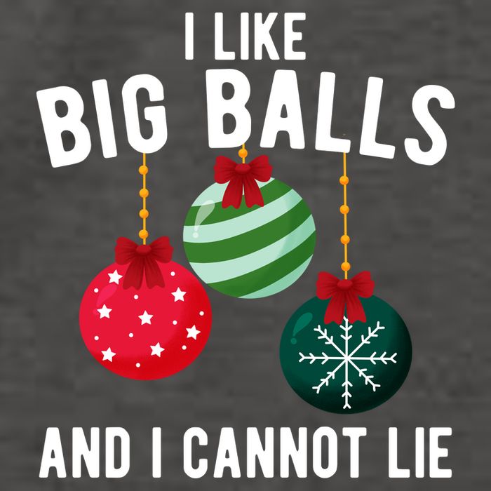 I Like Big Balls And I Cannot Lie Funny Christmas Vector Backpack