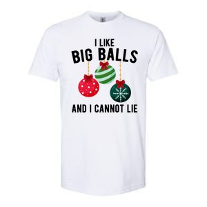 I Like Big Balls And I Cannot Lie Funny Christmas Softstyle CVC T-Shirt