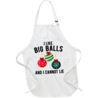 I Like Big Balls And I Cannot Lie Funny Christmas Apron