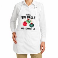 I Like Big Balls And I Cannot Lie Funny Christmas Apron