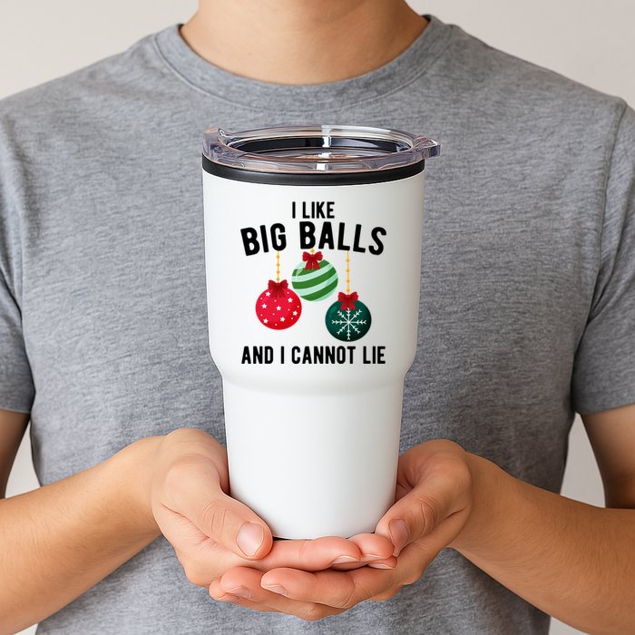I Like Big Balls And I Cannot Lie Funny Christmas Tumbler