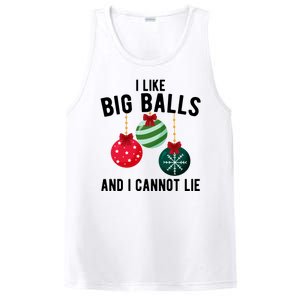 I Like Big Balls And I Cannot Lie Funny Christmas PosiCharge Competitor Tank