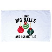 I Like Big Balls And I Cannot Lie Funny Christmas Microfiber Hand Towel