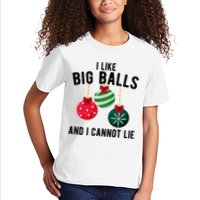 I Like Big Balls And I Cannot Lie Funny Christmas Kids T-Shirt