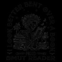 I Look Better Bent Over A Book Smut Reader 7-Panel Snapback Hat