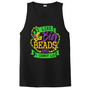 I Like Big Beads And I Cannot Lie Mardi Gras Party Gift PosiCharge Competitor Tank