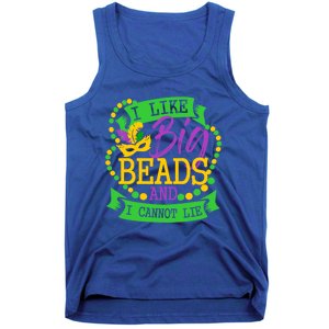 I Like Big Beads And I Cannot Lie Mardi Gras Party Gift Tank Top