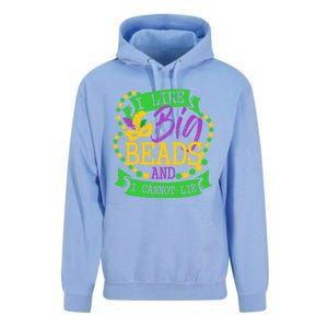 I Like Big Beads And I Cannot Lie Mardi Gras Party Gift Unisex Surf Hoodie