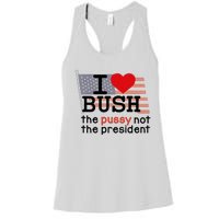 I Love Bush Women's Racerback Tank