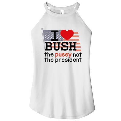 I Love Bush Women’s Perfect Tri Rocker Tank