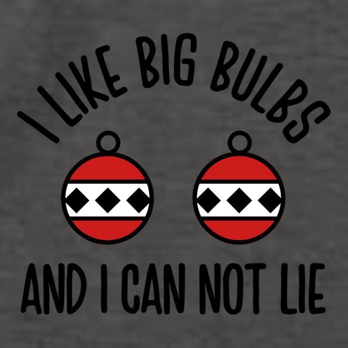 I Like Big Bulbs And I Can Not Lie Funny Christmas Balls Gift Vector Backpack