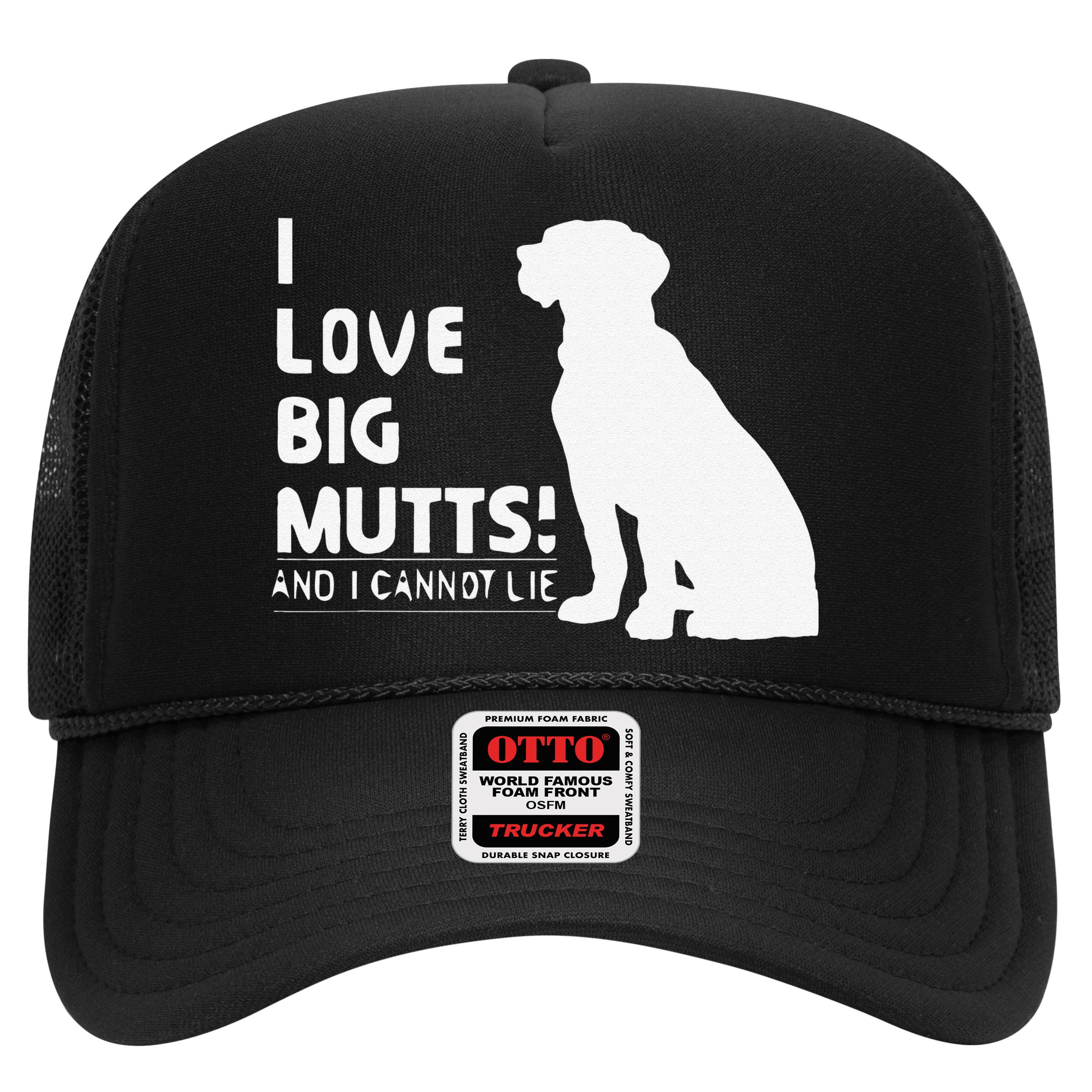 I Love Big Mutts And I Cannot Lie Funny Dog Lover Gift Hat
