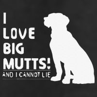 I Love Big Mutts And I Cannot Lie Funny Dog Lover Gift Golf Towel