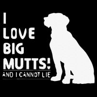I Love Big Mutts And I Cannot Lie Funny Dog Lover Gift Short Acrylic Beanie