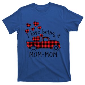 I Love Being A Momcute Giftmom Red Truck With Heart Valentine's Day Gift T-Shirt