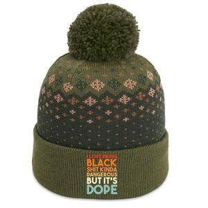 I Love Being Black Shit Kinda Dangerous But Its Dope The Baniff Cuffed Pom Beanie