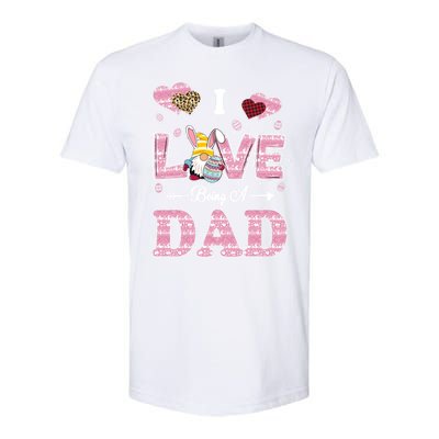 I Love Being Dad Easter Gnome Family Matching Gift Softstyle® CVC T-Shirt