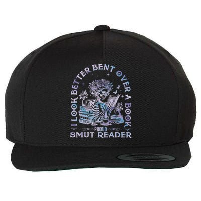 I Look Better Bent Over A Book Smut Reader Wool Snapback Cap