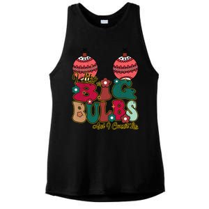 I Like Big Bulbs I Can Not Lie Christmas Couple Matching Cute Gift Ladies PosiCharge Tri-Blend Wicking Tank