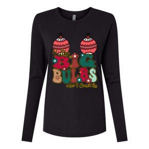 I Like Big Bulbs I Can Not Lie Christmas Couple Matching Cute Gift Womens Cotton Relaxed Long Sleeve T-Shirt