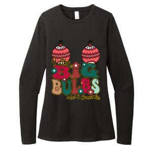 I Like Big Bulbs I Can Not Lie Christmas Couple Matching Cute Gift Womens CVC Long Sleeve Shirt