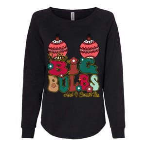 I Like Big Bulbs I Can Not Lie Christmas Couple Matching Cute Gift Womens California Wash Sweatshirt