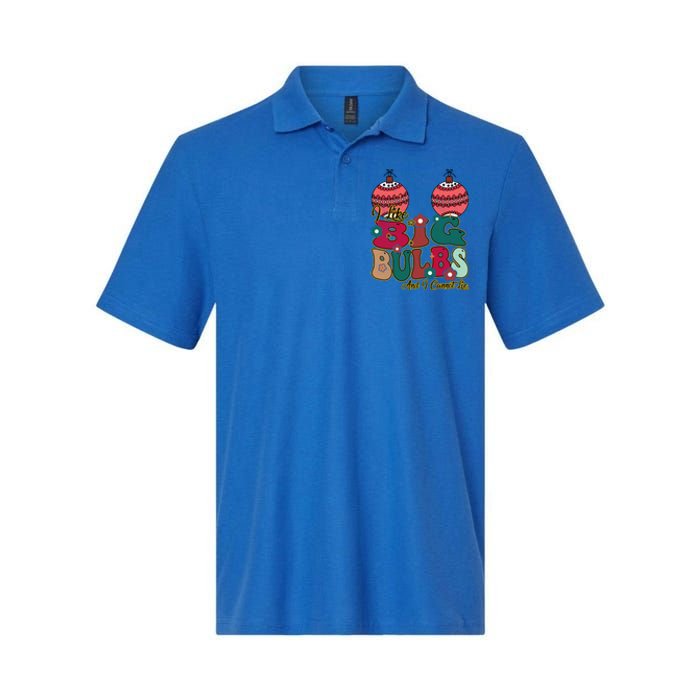 I Like Big Bulbs I Can Not Lie Christmas Couple Matching Cute Gift Softstyle Adult Sport Polo