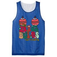 I Like Big Bulbs I Can Not Lie Christmas Couple Matching Cute Gift Mesh Reversible Basketball Jersey Tank