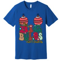 I Like Big Bulbs I Can Not Lie Christmas Couple Matching Cute Gift Premium T-Shirt