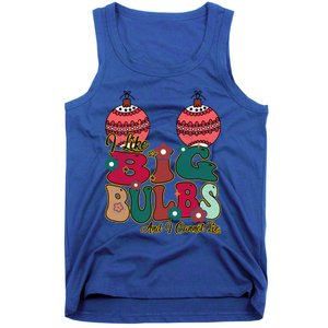 I Like Big Bulbs I Can Not Lie Christmas Couple Matching Cute Gift Tank Top