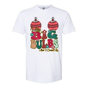 I Like Big Bulbs I Can Not Lie Christmas Couple Matching Cute Gift Softstyle CVC T-Shirt