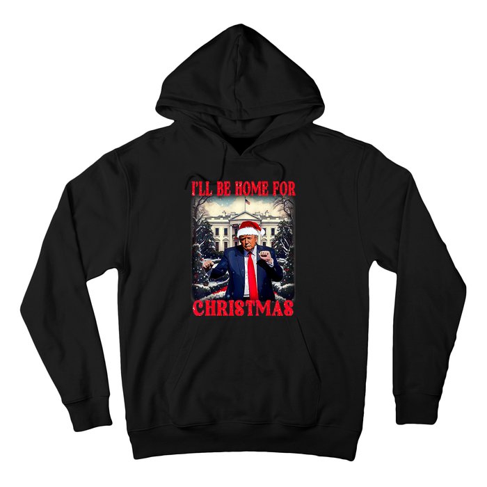 I Ll Be Home For Christmas Trump Hoodie