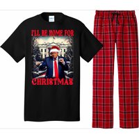 I Ll Be Home For Christmas Trump Pajama Set