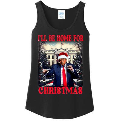 I Ll Be Home For Christmas Trump Ladies Essential Tank