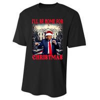 I Ll Be Home For Christmas Trump Performance Sprint T-Shirt