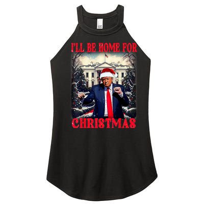 I Ll Be Home For Christmas Trump Women's Perfect Tri Rocker Tank