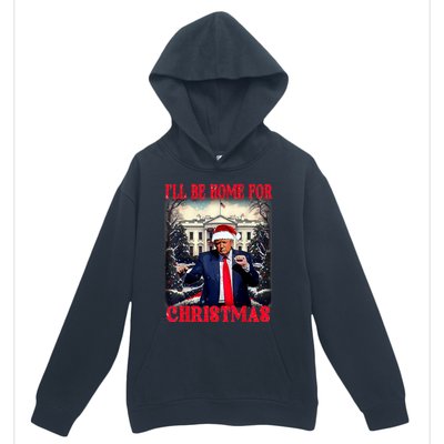 I Ll Be Home For Christmas Trump Urban Pullover Hoodie