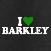 I Love Barkley St Patricks Day I Heart Barkley 7 Panel Mesh Trucker Snapback Hat