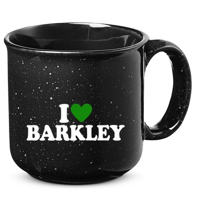 I Love Barkley St Patricks Day I Heart Barkley 15oz Campfire Ceramic Mug
