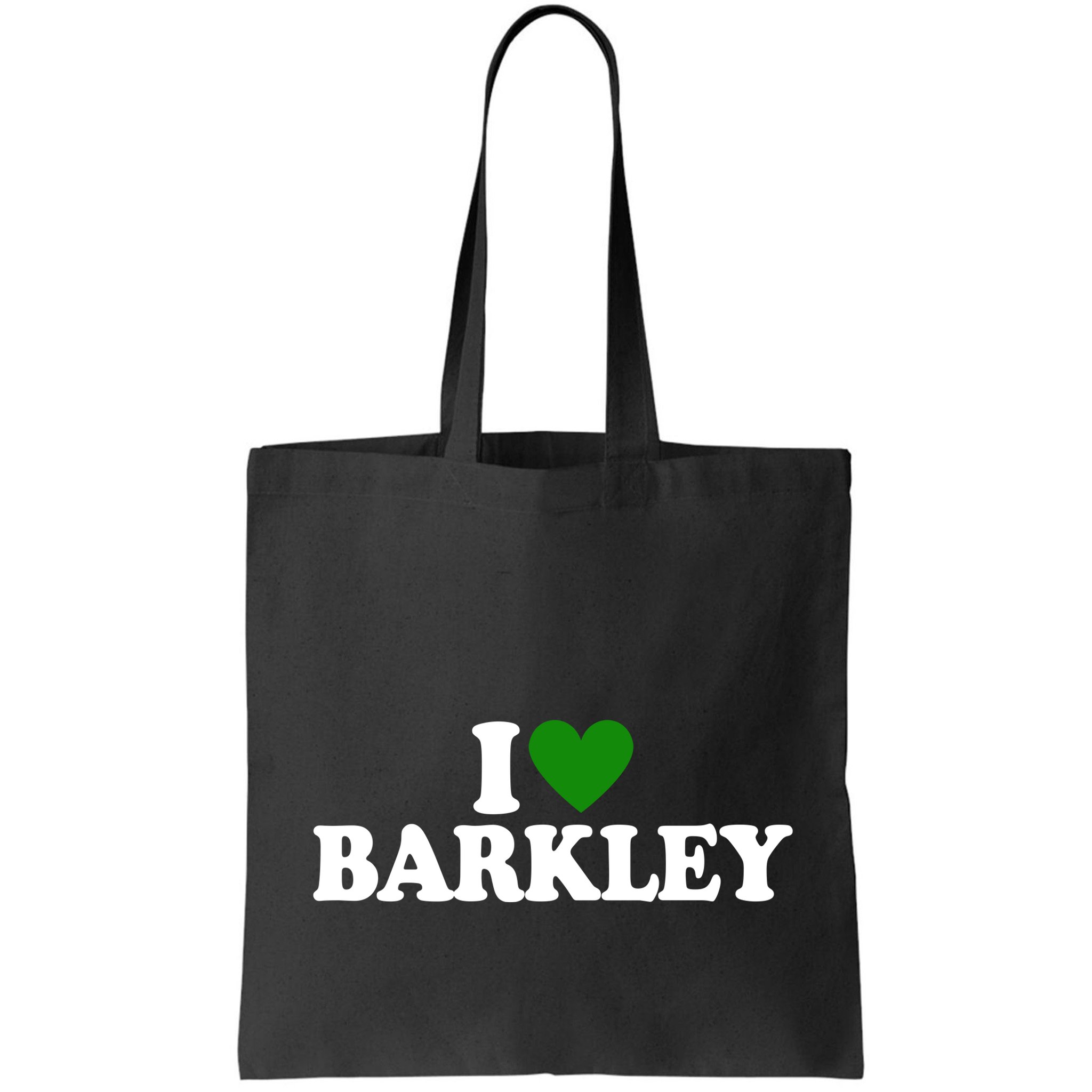 I Love Barkley St Patricks Day I Heart Barkley Bag