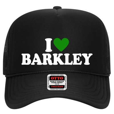 I Love Barkley St Patricks Day I Heart Barkley Trucker Hat