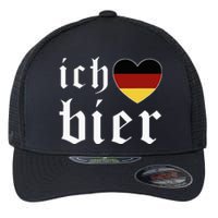 Ich Liebe Bier German Flag Oktoberfest Costume Beer Festival Flexfit Unipanel Trucker Cap