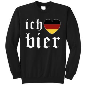 Ich Liebe Bier German Flag Oktoberfest Costume Beer Festival Sweatshirt