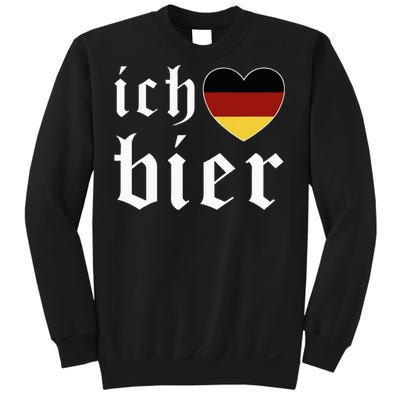 Ich Liebe Bier German Flag Oktoberfest Costume Beer Festival Sweatshirt