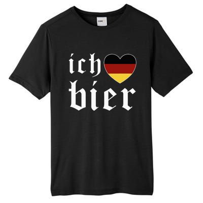 Ich Liebe Bier German Flag Oktoberfest Costume Beer Festival Tall Fusion ChromaSoft Performance T-Shirt